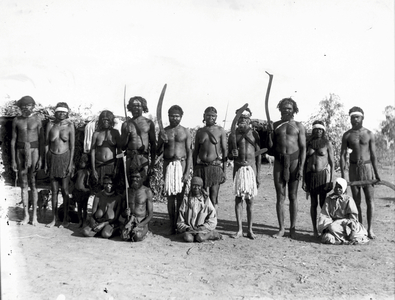 Aborigines in north Queensland about 400 miles from Darwin.