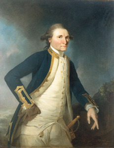 Portrait of Captain James Cook RN, 1782, by John Webber. Image courtesy National Portrait Gallery.