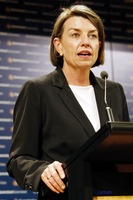 First elected female premier