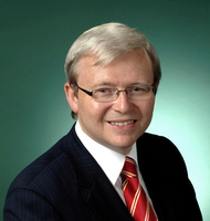 Kevin Rudd becomes Prime Minister
