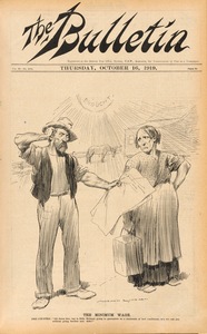 The minimum wage: &lsquo;All damn fine, but are we going to be guaranteed a minimum of bad conditions, so&rsquo;s we can pay without going further into debt?&rsquo;, __The Bulletin__, 16 October 1919.