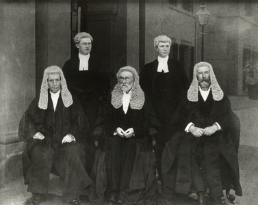 The justices of the first High Court of Australia.