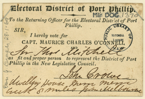 First parliamentary election