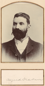 Alfred Deakin, 1898.