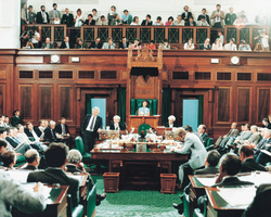 Journalists in federal parliament