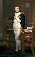 Napoleon defeated at Waterloo