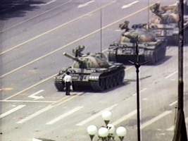 Tiananmen Square protest in China