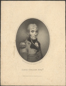 Colonel David Collins. Courtesy National Library of Australia