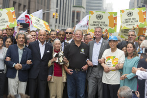 World climate change rallies